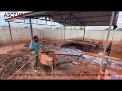 Machine de séparation de minerai d'or Kacha LX80 Concentratrice de centrifugeuse d'or