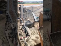 concasseur à choc pour le broyage des déchets de construction de pierre et de minerai de roche