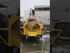 Usine de lavage d'or China Ascend avec une capacité de 50-70 t/h